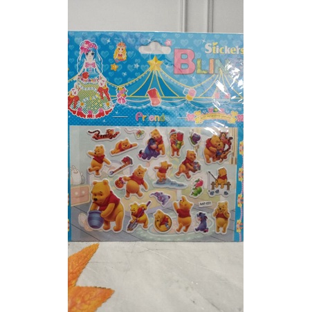 mainan anak sticker bentuk , sticker tempel, stickers bling