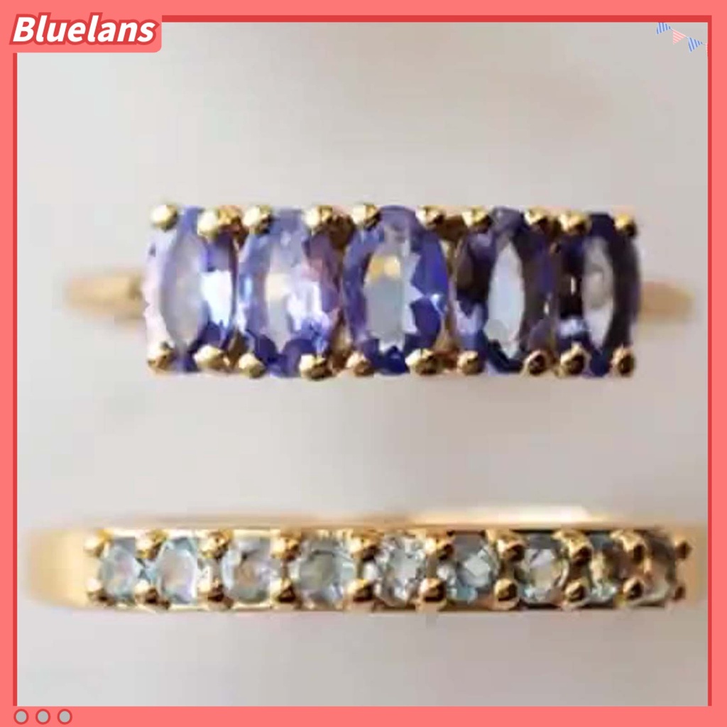 {In Stock} 3Pcs Cincin Wanita Eye-catching Kreatif Bentuk Alloy Fashionable Women Ring Wedding Band Untuk Pacaran