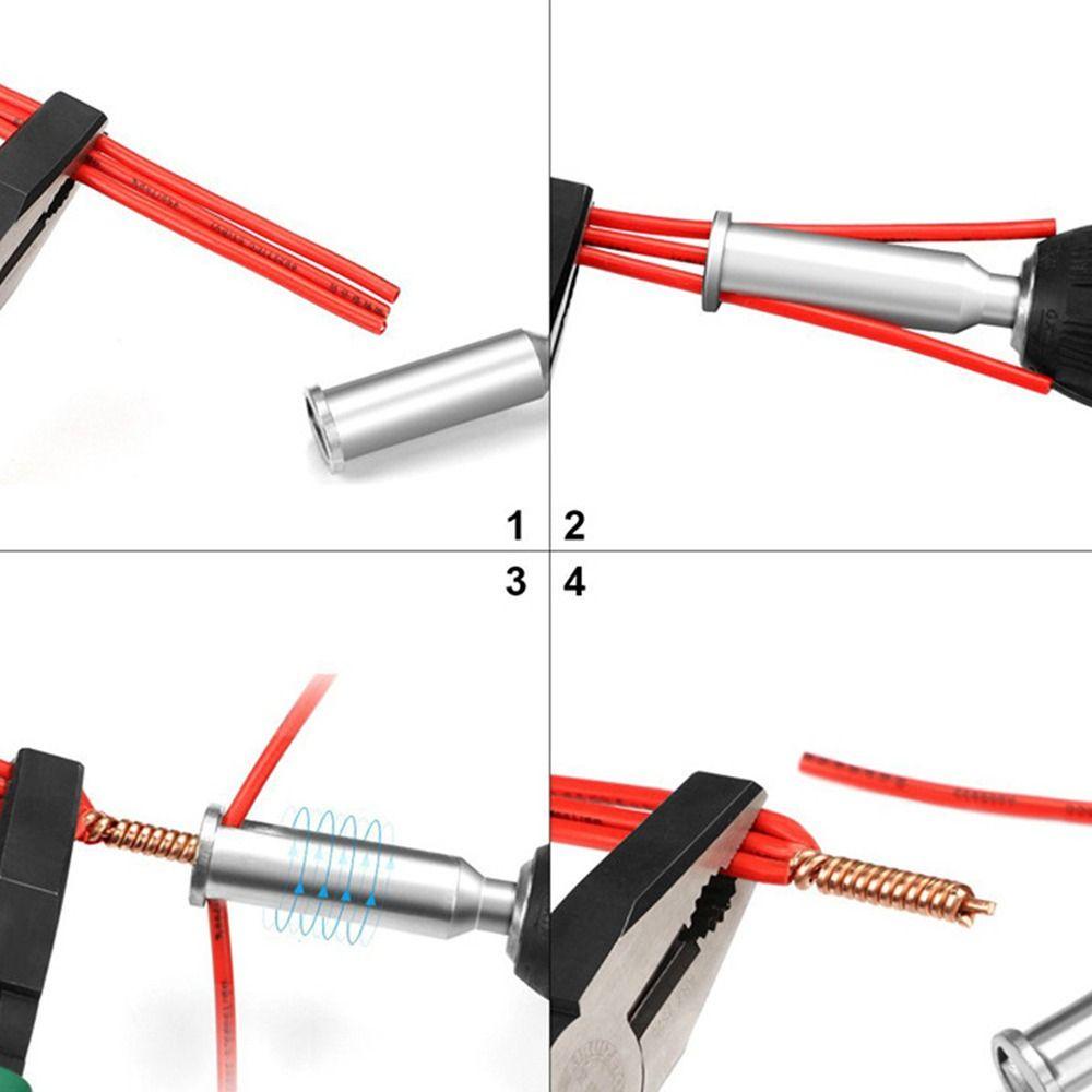 Populer Alat Pemutar Kawat Aksesoris Power Tool Quick Connector Twist Kabel Putar