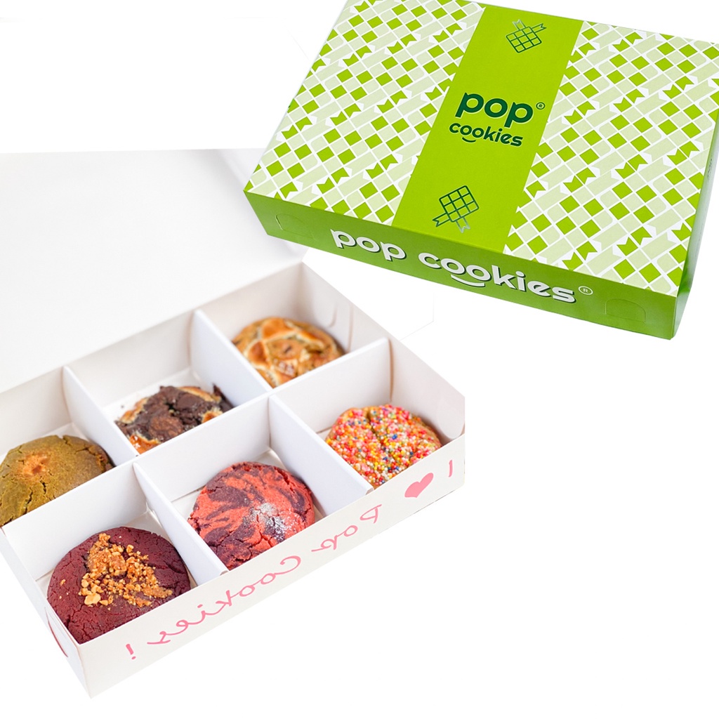 

[Ready-Stock]/ A Box Of 6 Soft Cookies