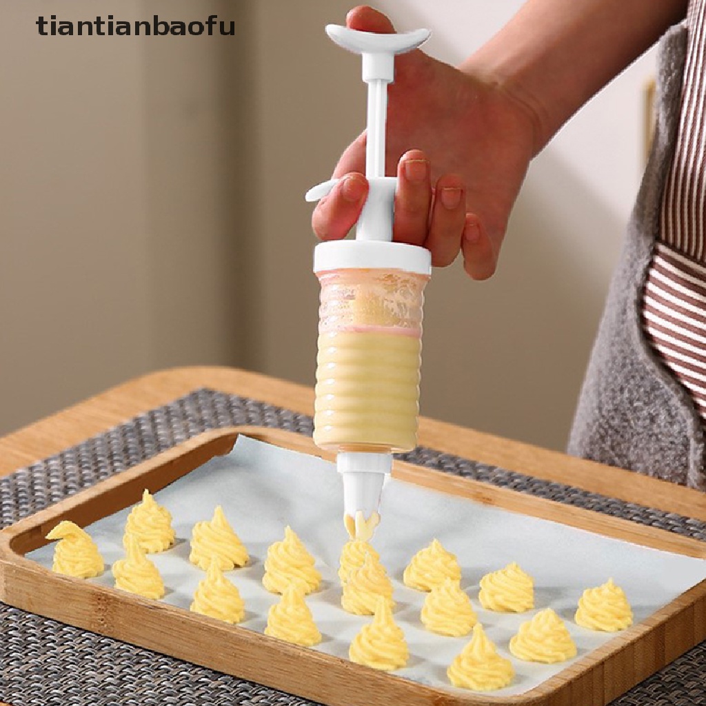 [tiantianbaofu] 8pcs Nozzle Pipa Dengan Plastik Cream Baking Nozzle Pastry Tools Butik