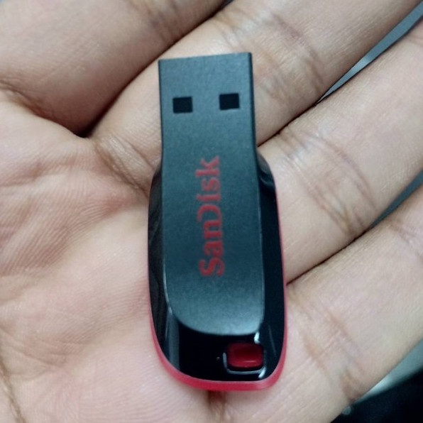 FLASHDISK SANDISK CRUZER BLADE 32GB ORIGINAL / CZ50 USB FLASH DISK 32 GB ORI