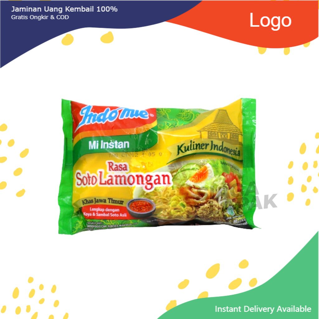 

Indomie Soto Lamongan Mie Kuah 1pcs - Indomi Mie Instan (ikannus_shop)