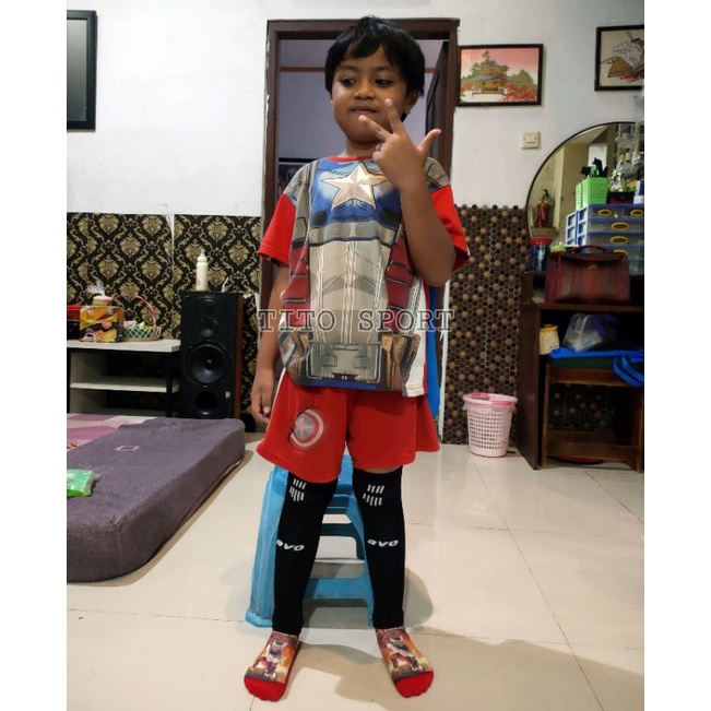 KAOS KAKI SAMBUNG SAMBUNGAN ANAK BOLA FUTSAL SQUAD LEG SLEEVE SOCCER FOOTBALL JUNIOR Original Avo