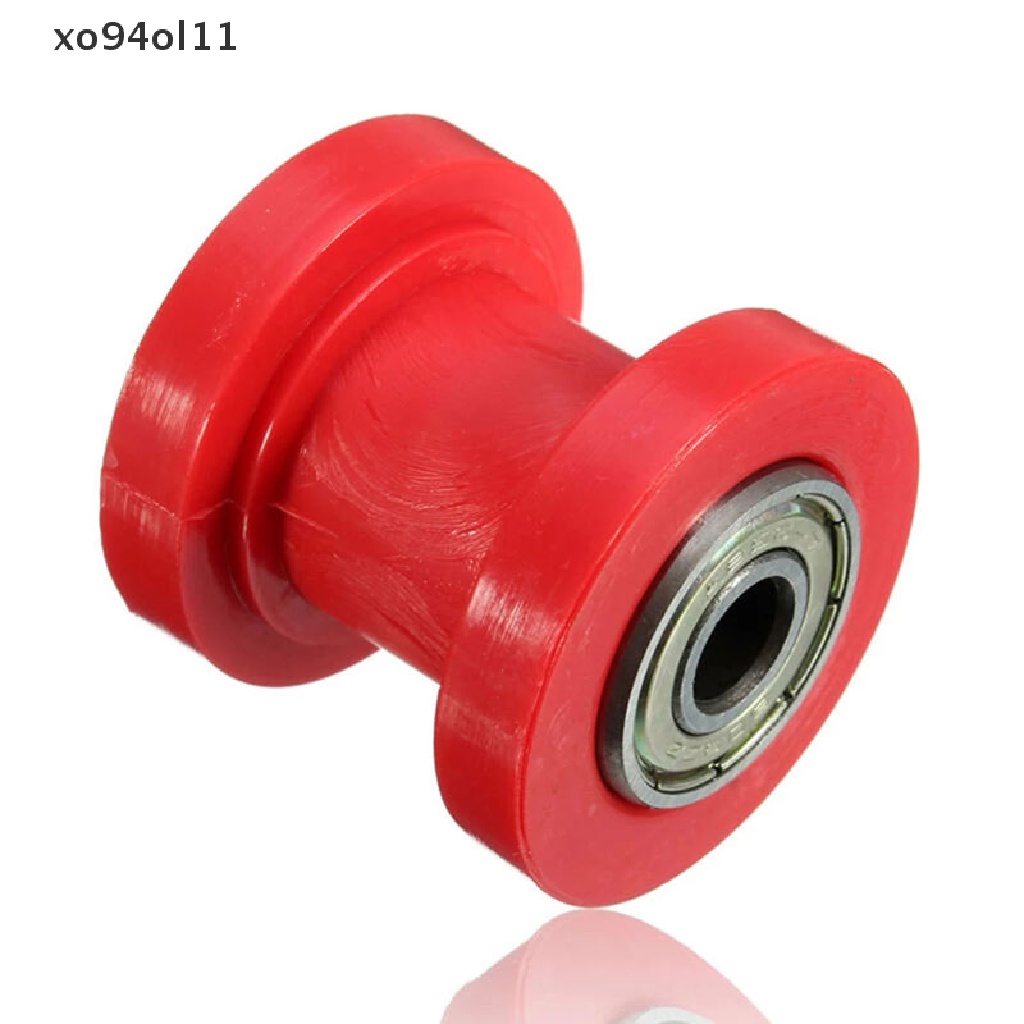 Xo 1pcs 8mm 10mm Rantai Roller Slider Tensioner Wheel Guide Pit Kotoran Sepeda Mini Moto OL