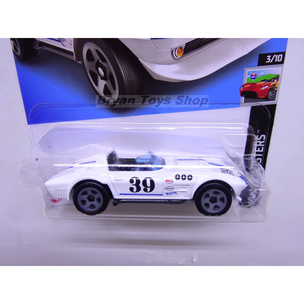 Hot Wheels Corvette Grand Sport Roadster Putih No. 39