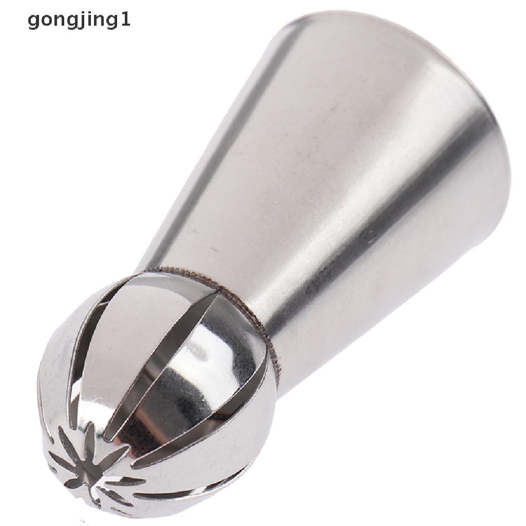 Ggg 4 * Rusia Piping Nozzle Sphere Ball Icing Kembang Gula Pastry Tip Diy Cupcake ID