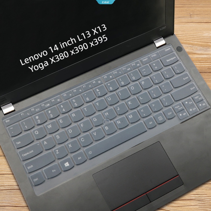 Cover Keyboard Untuk Model Lenovo 14inch L13 X13 Yoga X380 X390 X395 Silikon Dapat Dilepas Dicuci Tahan Air Pelindung Kulit Laptop Kualitas Tinggi Penutup Debu [ZK]