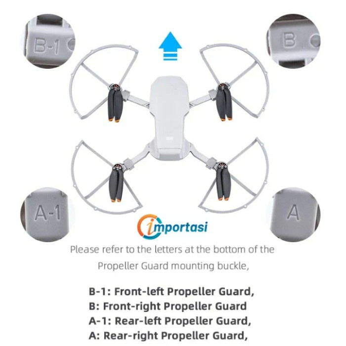 Propeller Guard Pelindung Baling Baling for DJI Mavic Mini 1 Mini 2 Mini SE &amp; Mini 2 SE