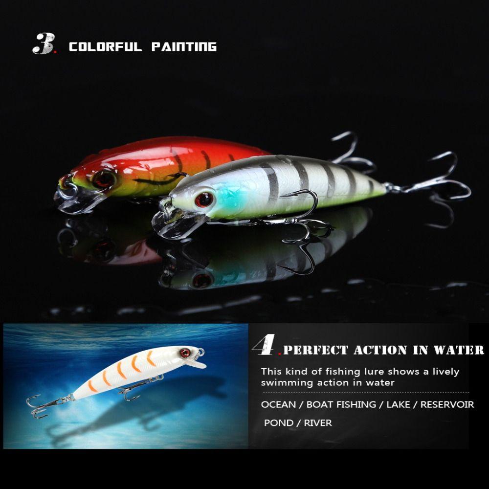 Agustinina Umpan Terbang Plastik Artificial Wobbler Ikan Lempar Panjang Alat Pancing Produk Fishing Lure Umpan Buatan