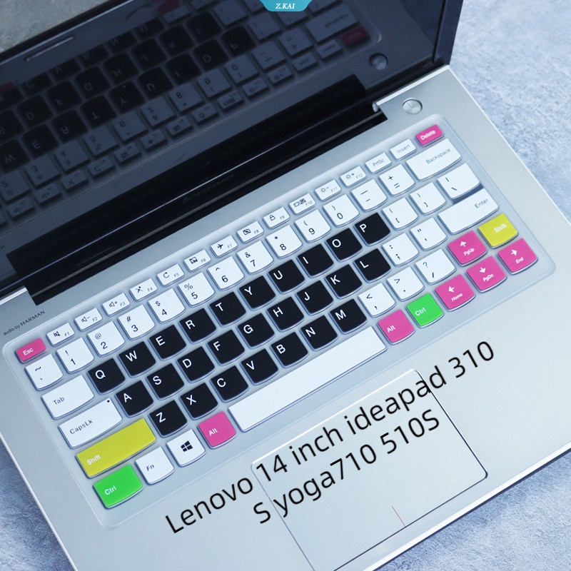 Cover Keyboard Komputer Untuk Lenovo 14inch Ideapad 310S Yoga710 510S Waterproof Film Pelindung Silikon Full Coverage [ZK]