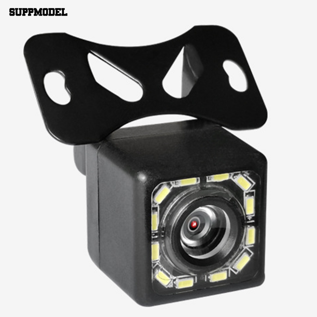 Suppmodel 1set Kamera Cadangan Mobil Handal Aksesoris Mobil Good Night Vision Car Backup Camera 4per8 /12 Lampu LED