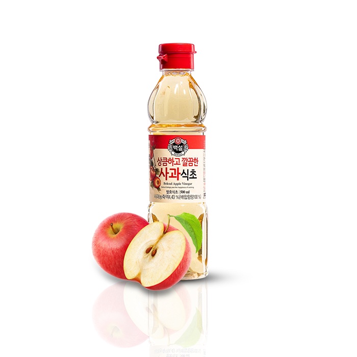 

CJ BEKSUL Apple Vinegar - Bumbu Saus Cuka Apel Korea 500ml