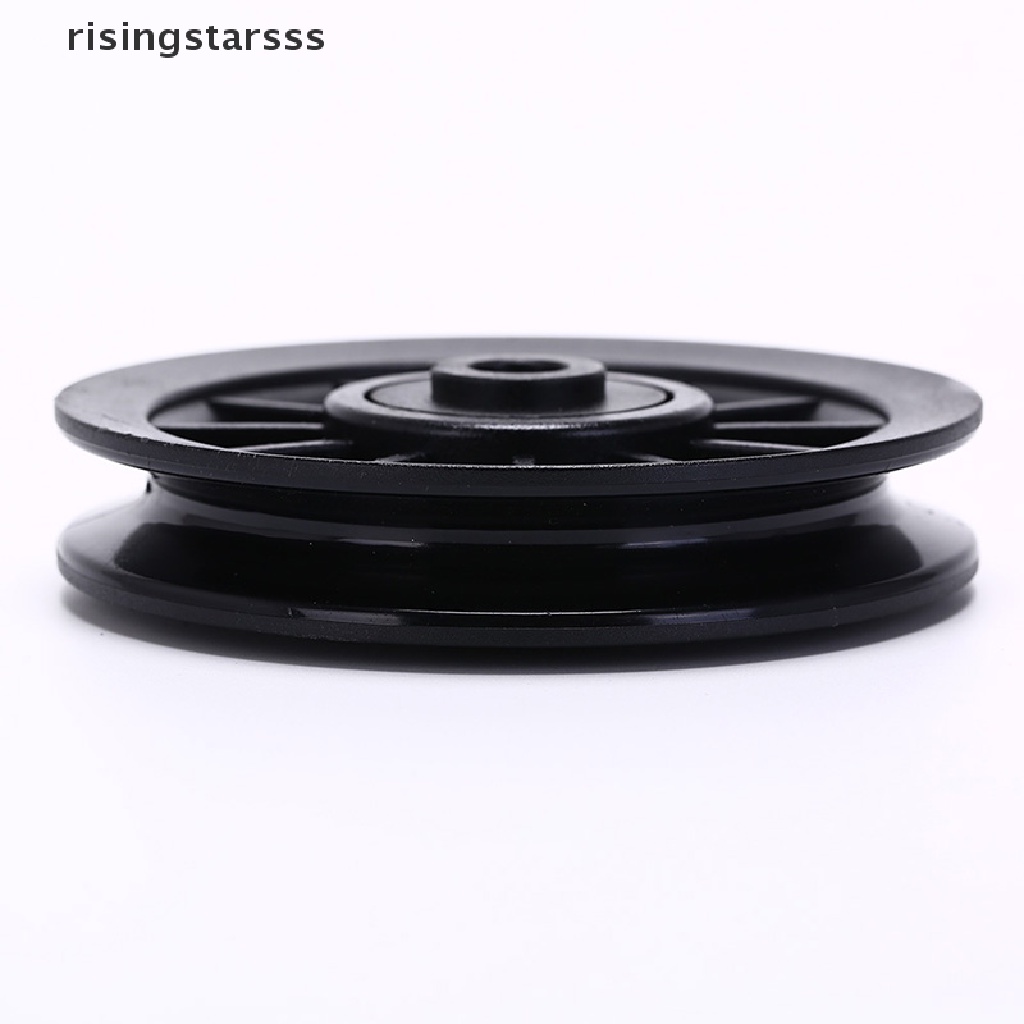 Rsid Span-new 1pc 105mm Bantalan pulley Roda Kabel Peralatan gym part wearproof Kabel Roda Bearing Pulley 105mm Hitam Peralatan Gym Part Wearproof Pulley Bearing Universal 105mm