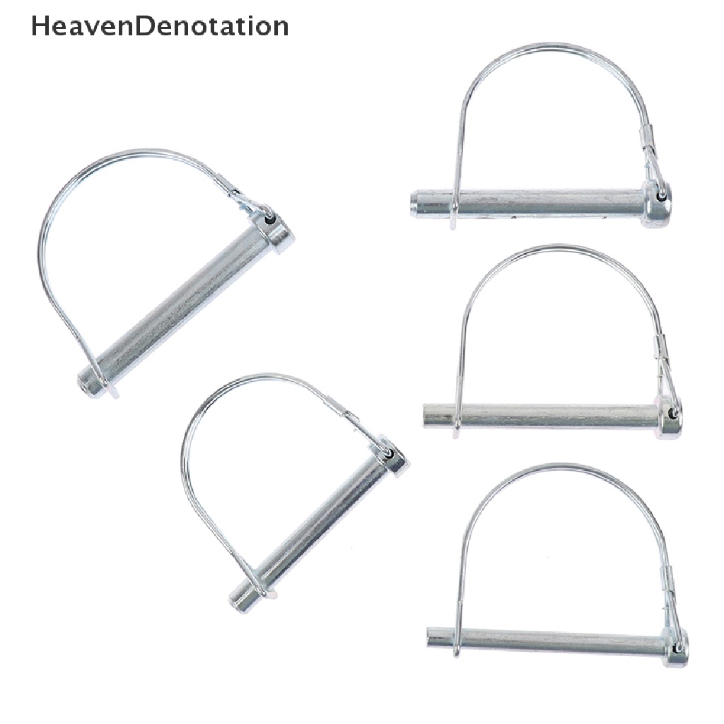 [HeavenDenotation] Heavy Duty Marine Trailer Coupler Safety Pin D Ring Bulat Arch Locking Lock Pin HDV