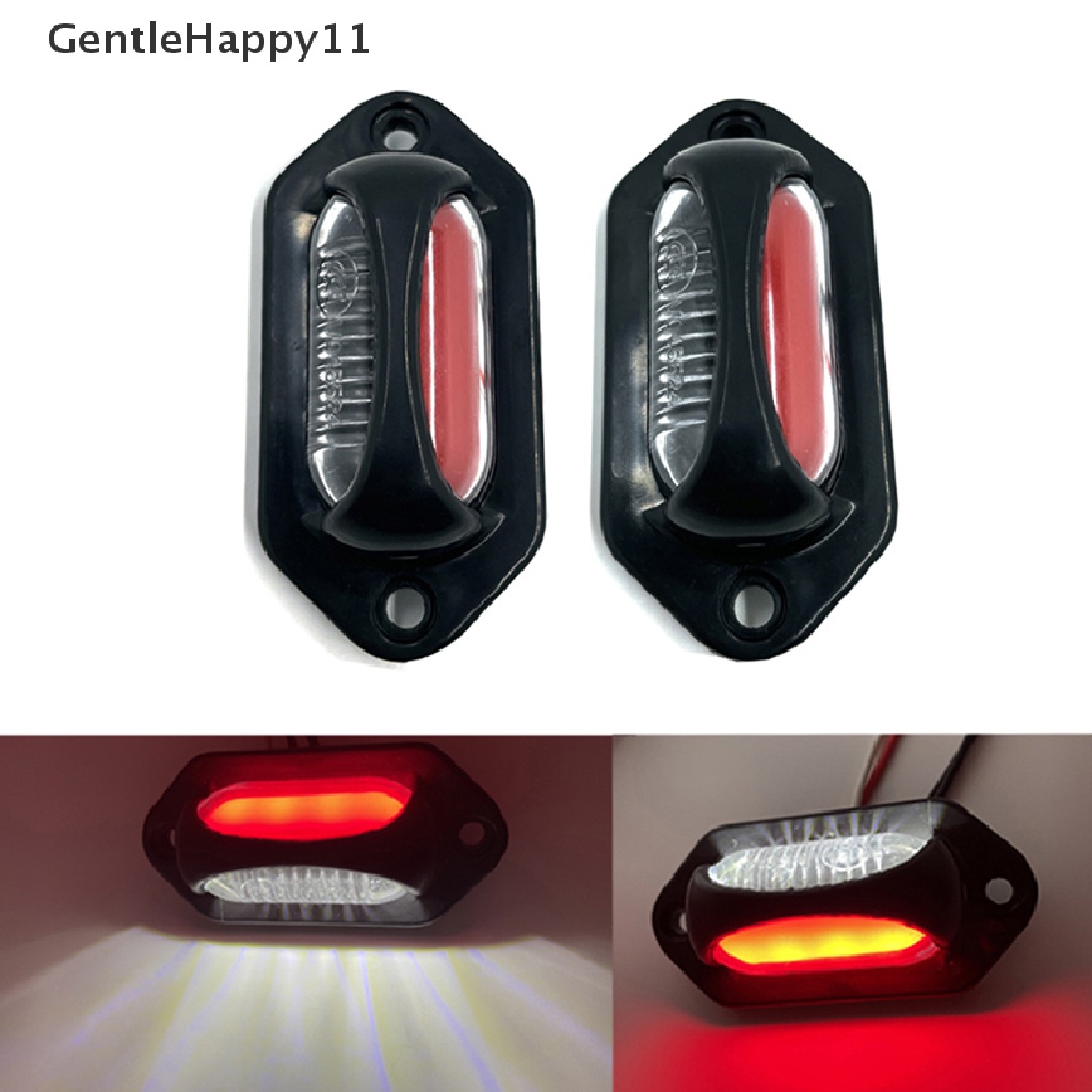 Gentlehappy Lampu Plat Nomor Plat Mobil Truk Trailer LED Universal 12V 24V id