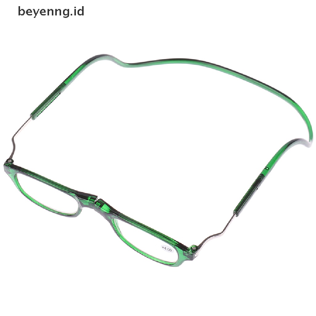 Beyen Kacamata Baca Sambung Depan Magnetik Adjustable Presbyopic Hanging Neck Reader ID