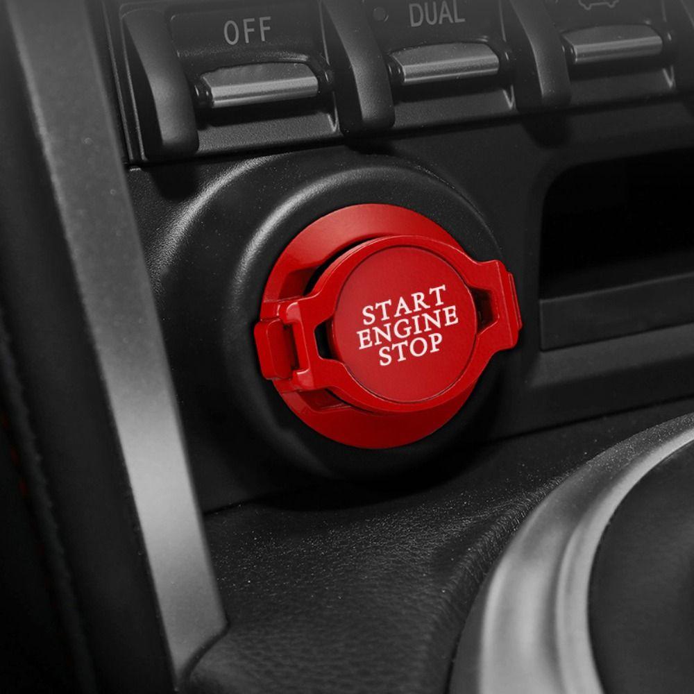 POPULAR Onekey Start Stop Button Cover Start Ring Stiker Hias Interior Mouldings Penutup Tombol Start Switch Pelindung Saklar Penutup Putar