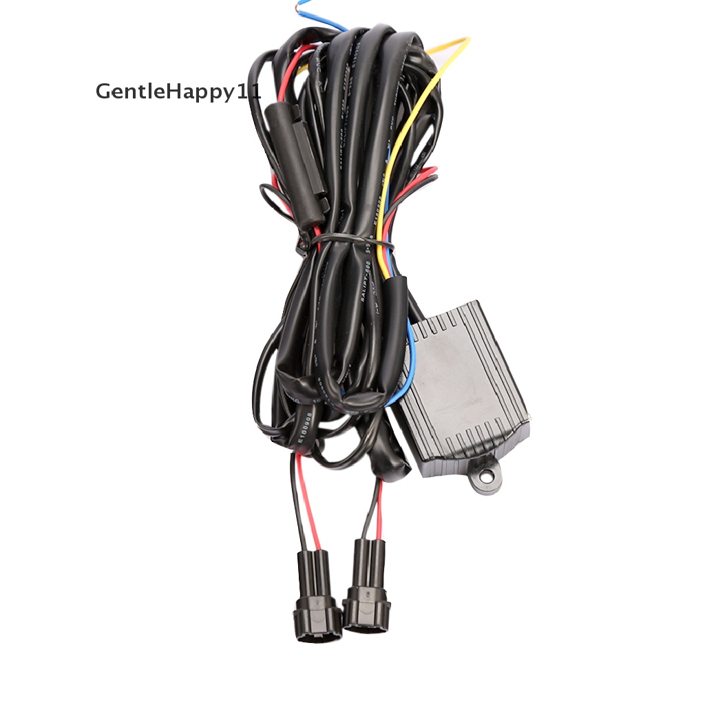 Gentlehappy DRL LED Daytime Running Light Relay Harness Saklar Kontrol On Off Otomatis 12V id
