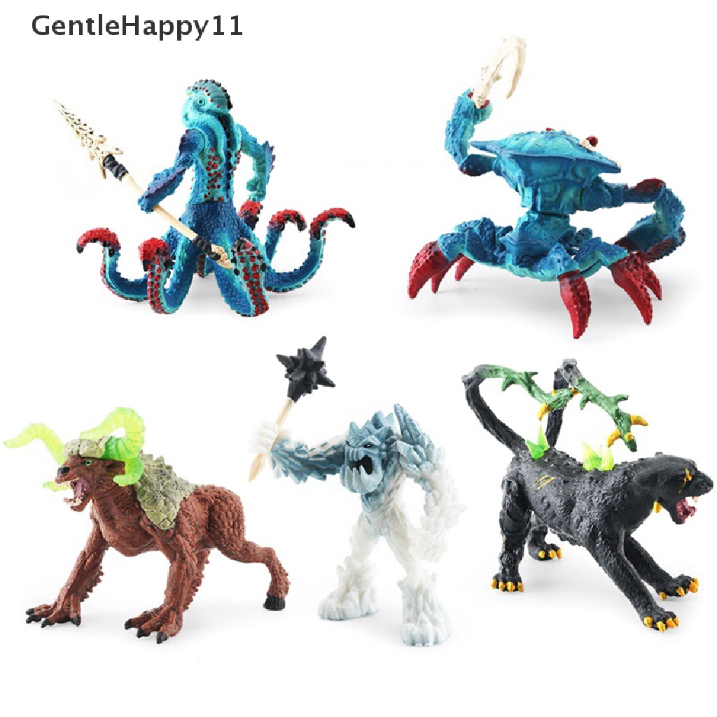 Gentlehappy Savage Simulasi Action Figure PVC Manusia Hidup Patung Koleksi Mainan Anak Hadiah id