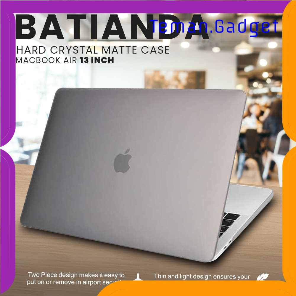 TG - KMP Batianda Hard Crystal Matte Case Macbook Air 13 Inch A1932 A2179 A2337