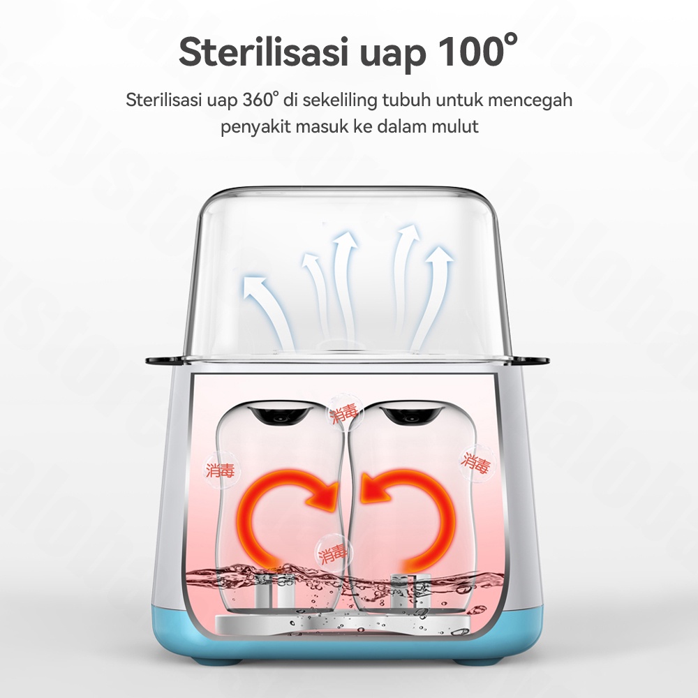 Halo Baby  Baby Feeding Bottle Warmer Heater Bottle sterilizer/Alat Steril Botol LCD Display Remote