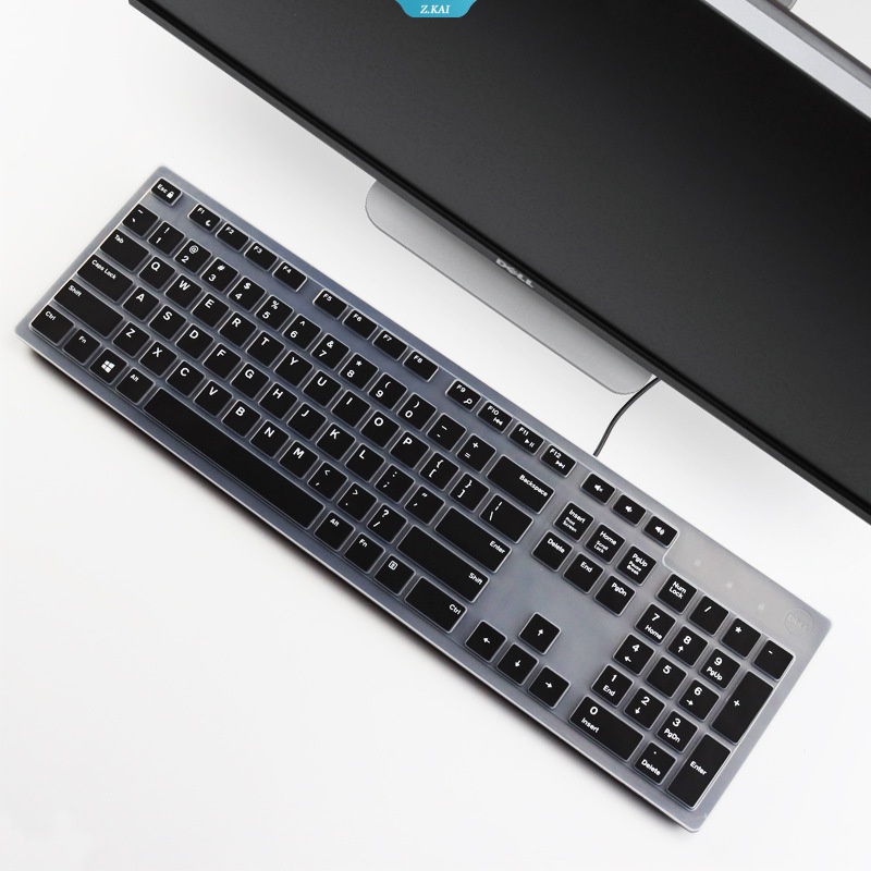 Komputer Desktop Model Untuk Dell 17inch Desktop Serba7790 3277 KB216T/P 3275alatan Keyboard Komputer Tahan Lembab Aksesori Dengan Penutup Pelindung Yang Dapat Dilepas Dan Dicuci [ZK]