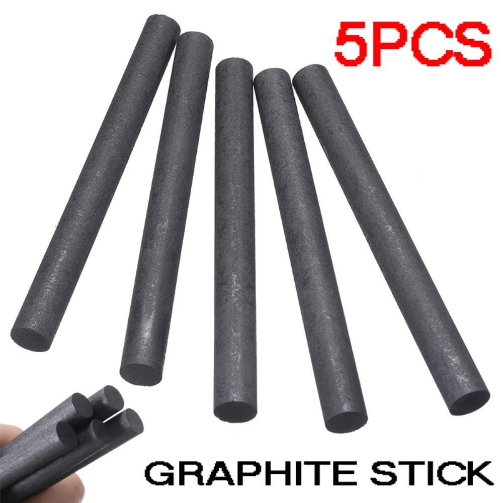 POPULAR Populer Batang Grafit Tahan Korosi Industri High Temperature Conductive Cylinder Bars