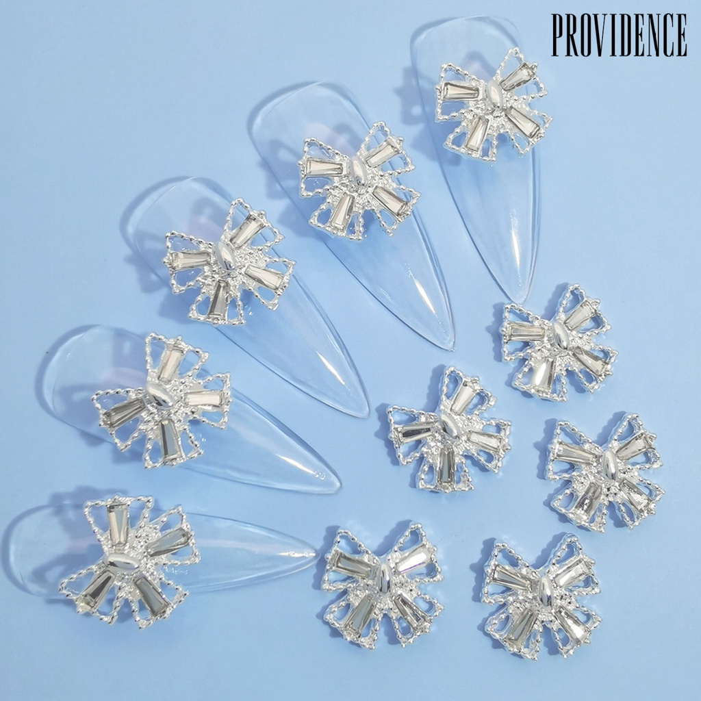 Providence Dekorasi Kuku Bentuk Kreatif Efek Visual Mengkilap Berkilau Desain Mutiara Imitasi Aplikasi Lebar Paduan Tahan Luntur 3D Nail Art Charms Manicure Jewelry Perlengkapan Kuku