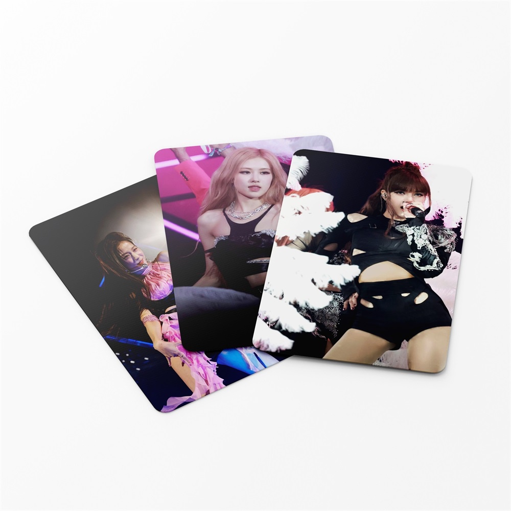 55pcs Blackpink Kartu Coachella Valley Music Lomo Photocards Collection Card Untuk Fans Blackpink