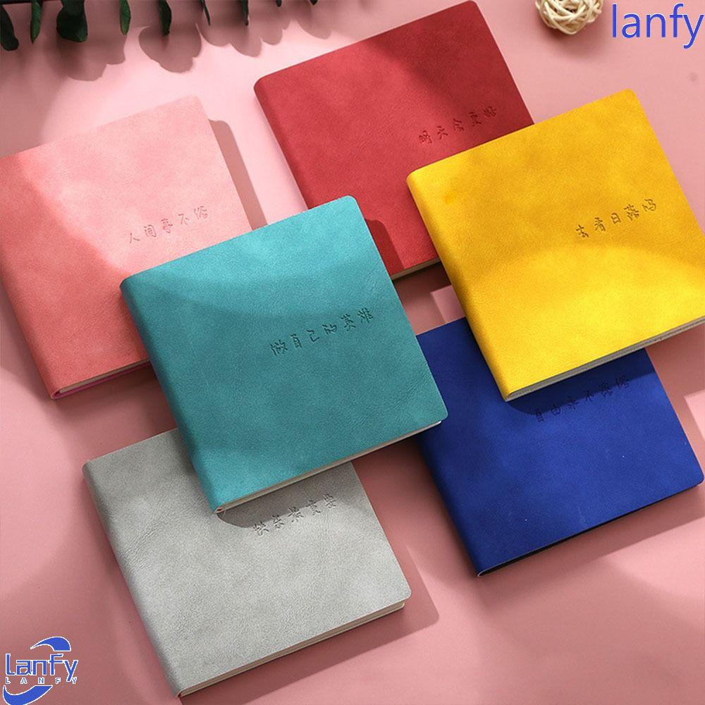 Lanfy Mini Square Notebook Scrapbooking 6warna To Do Lost Book Alat Tulis Siswa Sekolah Kantor Perlengkapan Agenda Organizer To Do Memo Pads