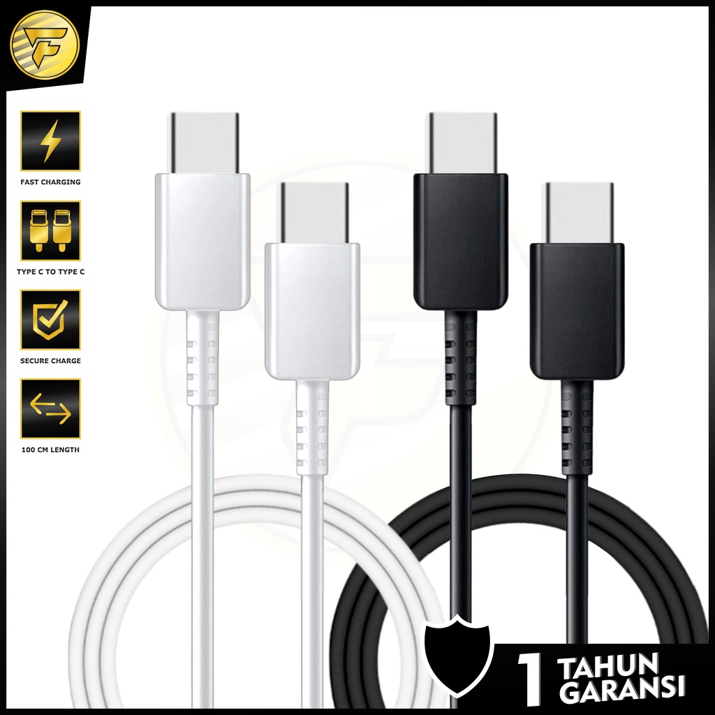 S22 Kabel Data PD 45W Fast Charging Type C to Type C Kabel super charger 1meter cas