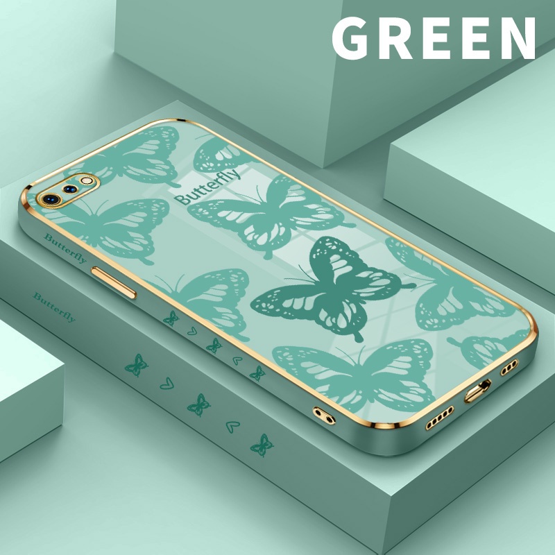 Case Casing Hp For Realme C11 2020 C2 2019 C2s C3 Narzo 10A 20A For Oppo A1k Softcase Butterfly Baya