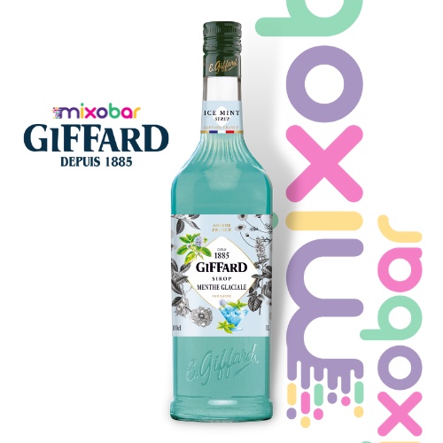 

Giffard Syrup Ice Mint 1000ml l Sirup Minuman