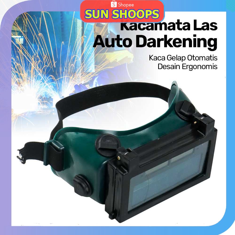 SUN SHOOPS - TRUSOXIN Kacamata Las Otomatis Auto Darkening Soldering Googles - YZ01