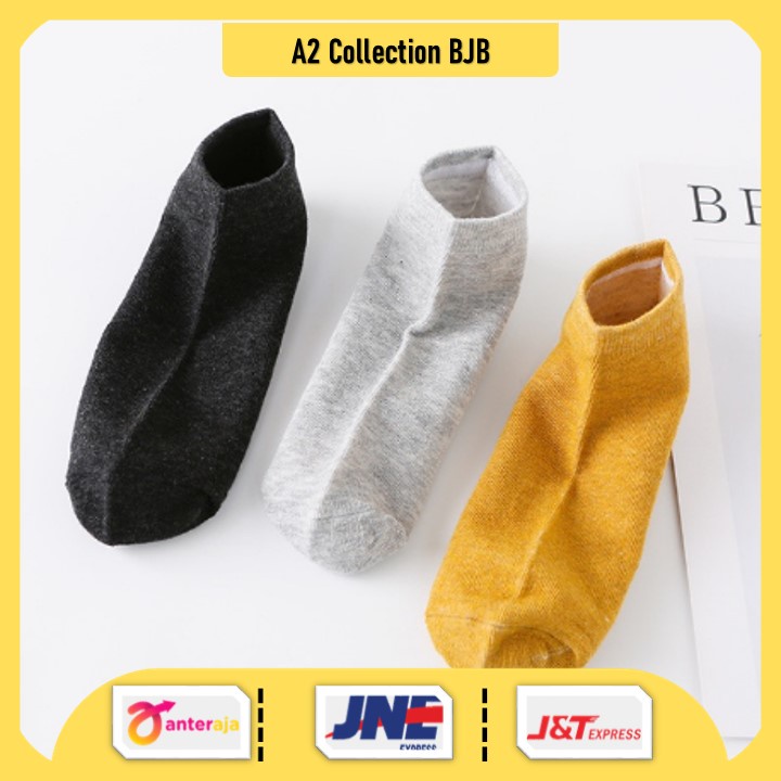 A2 | KAOS KAKI PRIA COWOK MOTIF POLOS MATA KAKI / KAOS KAKI PENDEK PRIA COWOK KEREN