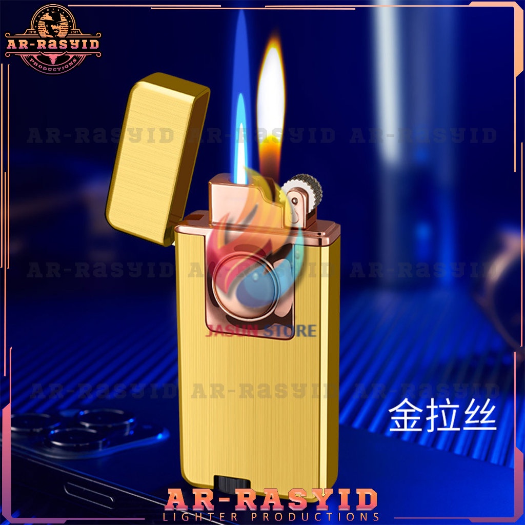 BISA COD! Korek Api Las Double Api Lighter Classic Fashionable TH-835 TERBARU