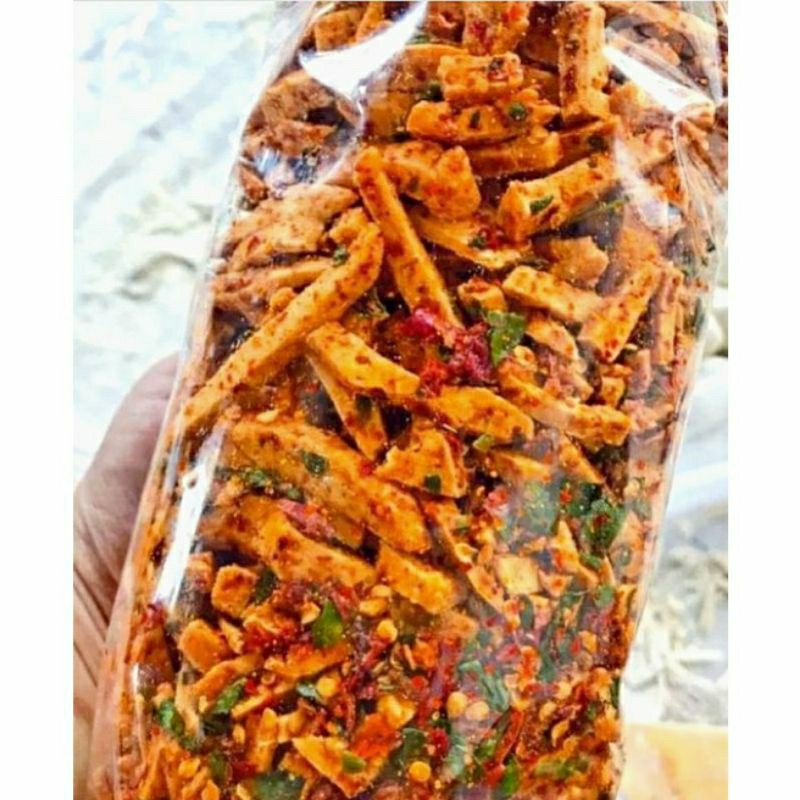 

Favourit Basreng pedas daun jeruk 500 gram/ Balado / Original daun jeruk