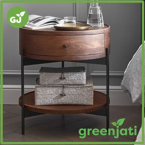 meja nakas / meja samping tempat tidur furniture jepara