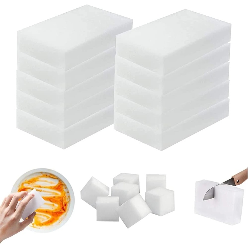 Magic Sponge Eraser/Spons Melamin Putih/Spons Pembersih Nano Dapur Kantor Kamar Mandi