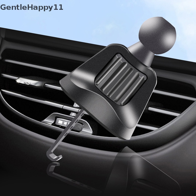 Gentlehappy Car Air Vent Mount 17mm Kepala Bola Outlet Udara Mobil Klip Ultra Stabil Phone Holder id