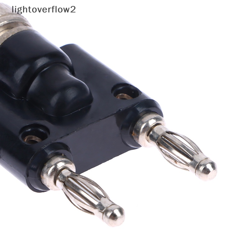 [lightoverflow2] 1pcs BNC Banana Male Female Jack Konektor Coaxial BNC Tee Tipe 3Way Splitter [ID]