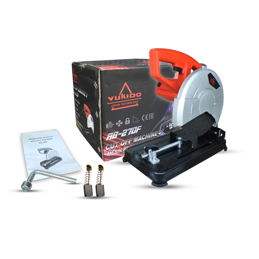 NEW PROMO !! Yukido Mesin Potong Besi Cut Off Cutting Kating 8 Inch SPT Tekiro Ryu Cut Off Cutting Wheel Chop Saw Mesin Potong Besi Mini 8 inch RCO180 180 Mm Free Mata Potong A-T-U