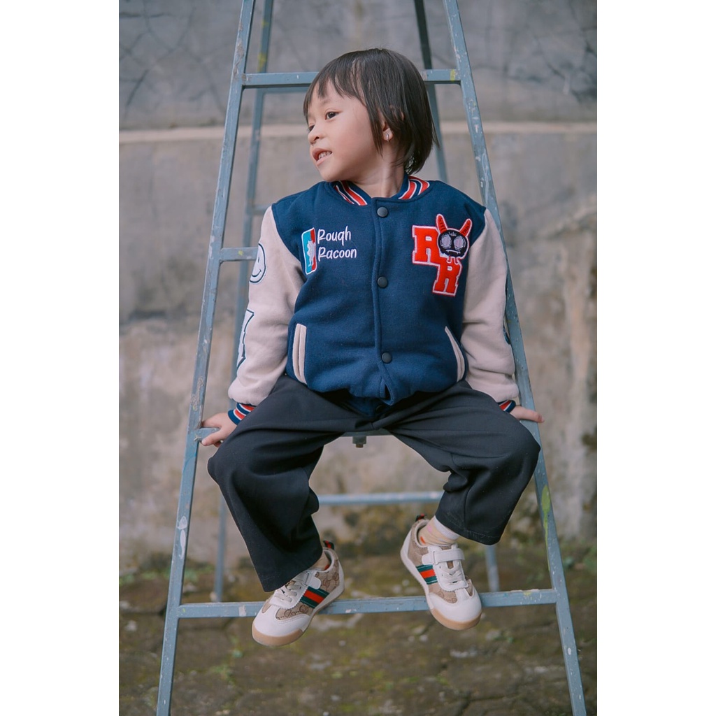 Jaket Anak Baseball Laki-laki &amp; Perempuan 3thn s/d 12thn