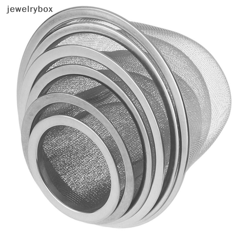 [jewelrybox] Reusable Stainless Steel Mesh Tea Infuser Strainer Teko Teh Daun Rempah Filter Butik