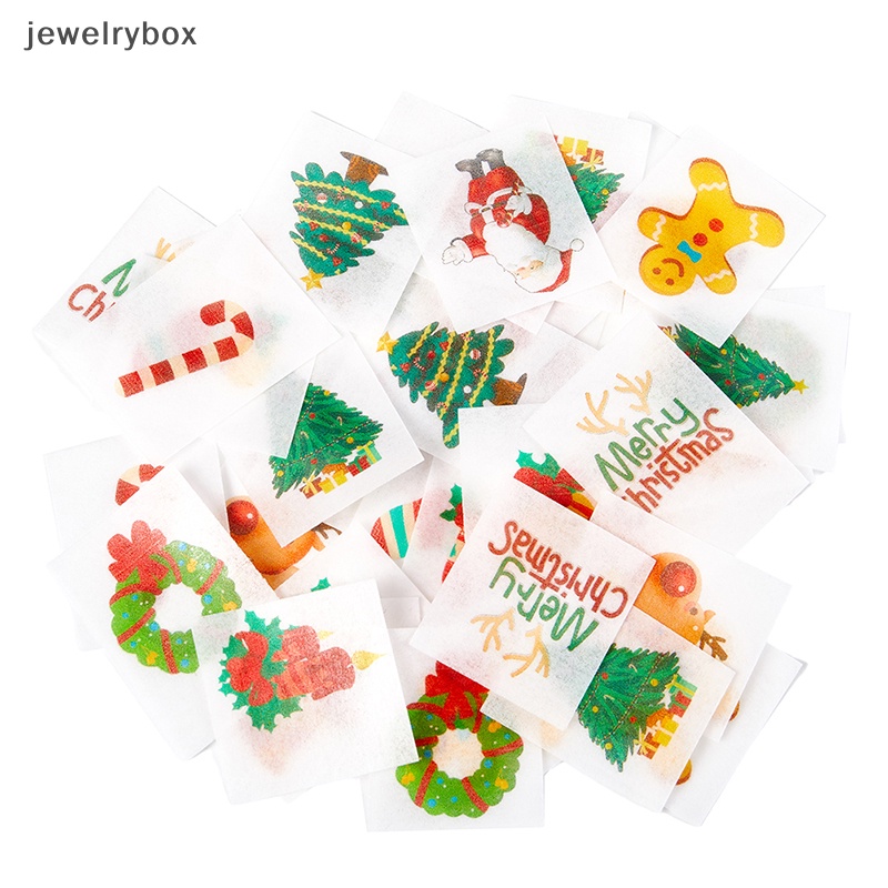 [jewelrybox] 42pcs Edible Gluous Rice Paper Kukus Roti Stiker Kartun Baking Paper Butik