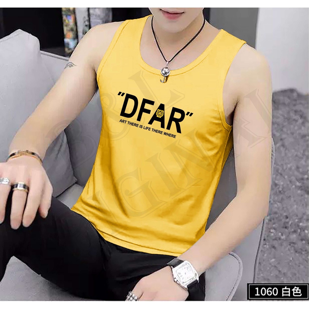 Bisa Bayar Di Tempat/ BS COD KAOS SINGLET DFAR PRIA TERLARIS