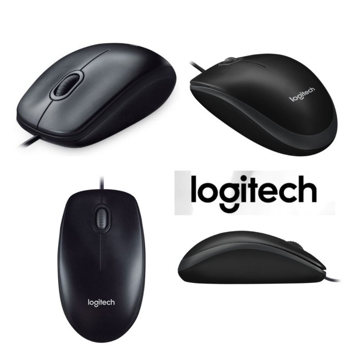 Mouse Kabel Logitech Multi Model B1 Kuat Tahan Lama 118