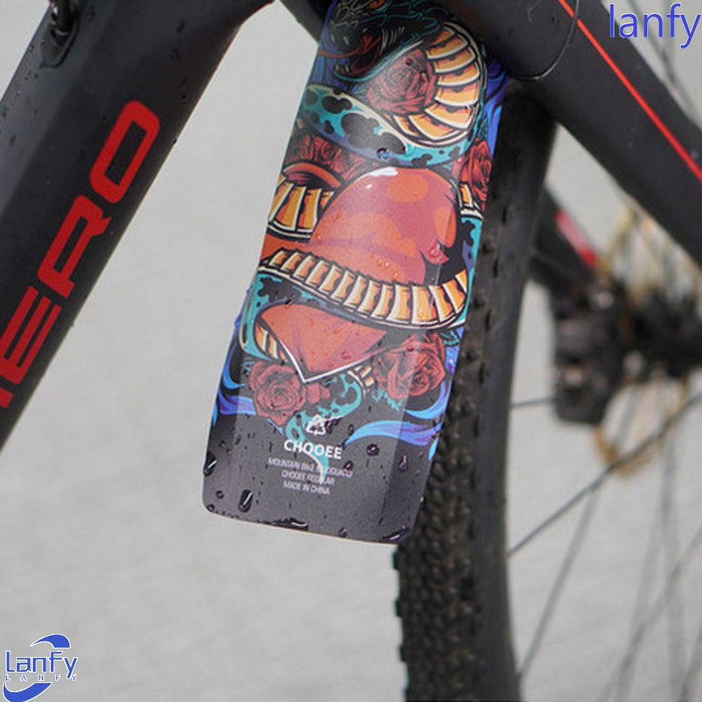 Lanfy Bike Fender Suku Cadang Sepeda Universal MTB Bike Fender Sepeda Jalan Gunung Depan/Belakang