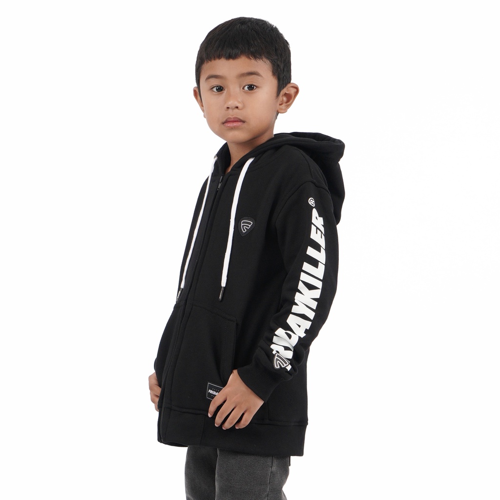 JACKET ANAK ANAK FRIDAY KILLER | PICKY 23 BLACK ZIP